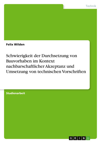Schwierigkeit der durchsetzung - der,