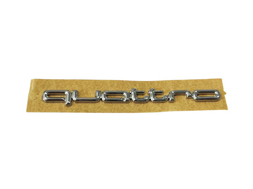 Quattro schriftzug 120x12mm - quattro,