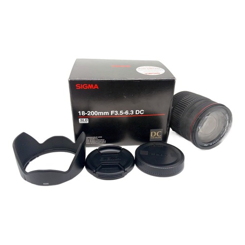 Sigma zoom 200mm - zoom, 18-200mm