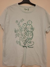 Shirt mit metallischem Mickey Mouse Print Größe 44 von C&A Disney