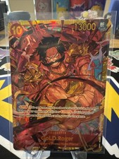 One Piece TCG Gol.D.Roger SEC OP09-118 ENG GOLD Roger  EN English Sammelkarte