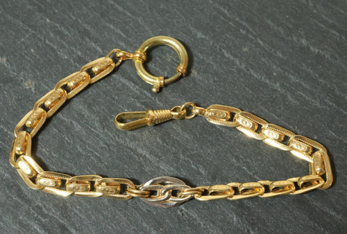 Alte goldene taschenuhrkette - goldene,