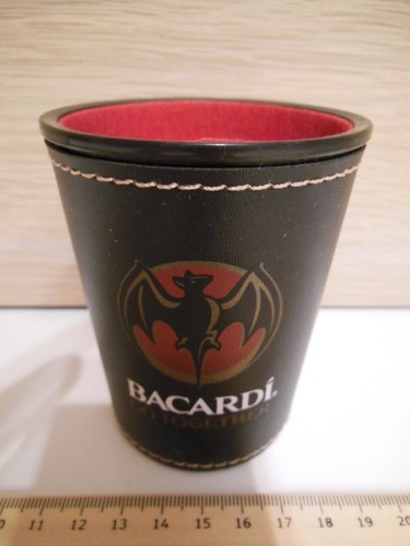 Würfelbecher bacardi schwarz - bacardi,