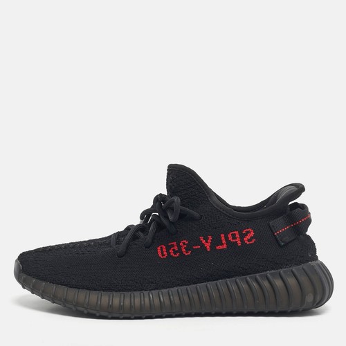 Yeezy adidas black knit - x,