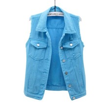 Modische Damen Jeansweste