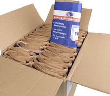 10 bis 200 Stück - Premium 10 Liter, Bio Papiertüten, Müllbeutel, Abfalltüte