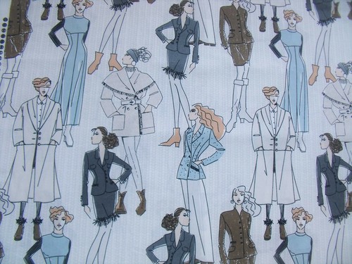 Retro muster stoff - retro, 100%
