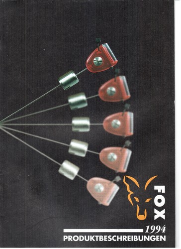 Fox vintage angelkatalog 1994 - fox,