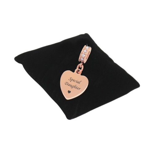 Rosegold herz anhänger - herz,