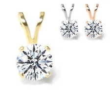 Diamant Anhänger 585