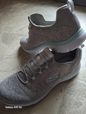 Skechers Sneakers Damen Freizeitschuhe Gr.40 grau Neuwertig