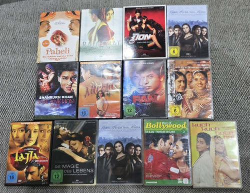 13x bollywood dvd paket - bollywood,