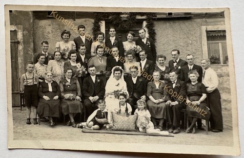 Orig foto hochzeit - orig., ak