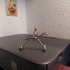 Reiter Metallfigur Pferd Reiter Dekoration