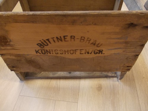 Bierkiste büttner bräu - bierkiste,