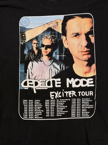 Depeche mode shirt exciter - depeche,
