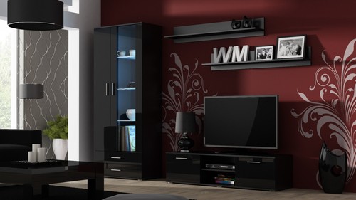 Wohnwand soho modernes - wohnwand,