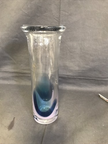 Vintage große glas - glas, vase
