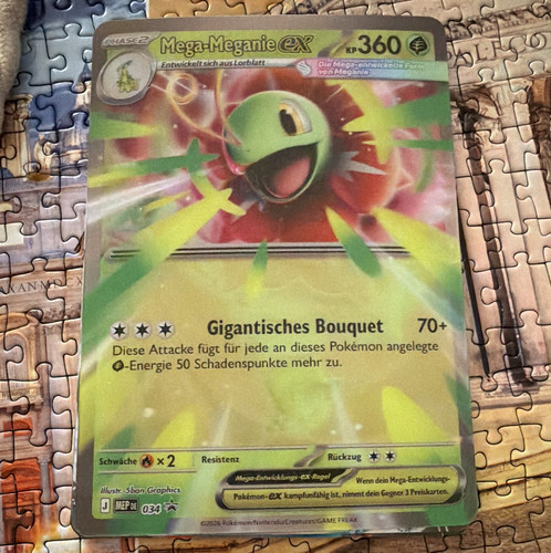 Pokémonkarte mega meganie - pokémonkarte, mega-meganie