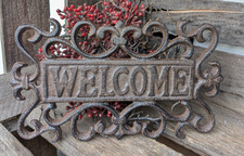 Dekoschild welcome - ❤,