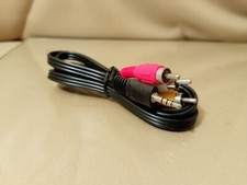 Video Audio Kabel TV PC  3,5mm Klinke auf 3  x RCA Cinch Male