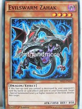 Yu-Gi-Oh - 2x Evilswarm Zahak - SR02 - Structure Deck Rise of the True Dragon