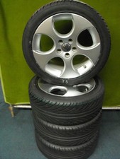 4St.VW-Golf-Alu So-Kompletträder 7,5x17 ET51 5x112(T5)