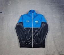 Adidas Originals Firebird Trainingsjacke CHILE62 Vintage Retro Blau Schwarz S