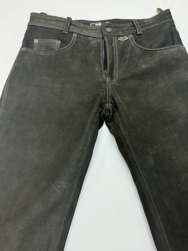 Damenbüffellederhose