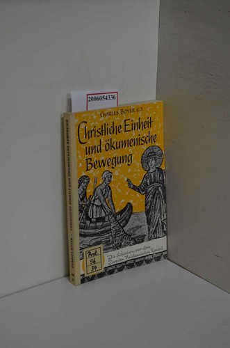 Christliche einheit und - christliche,