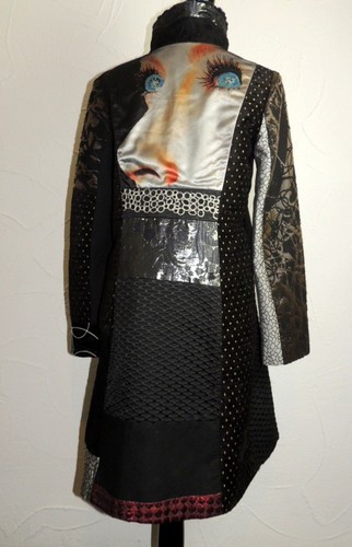 Desigual patchwork mantel gr - mantel,