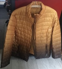 Damenjacke, Steppjacke - Laura Torelli - Gr. 46 - goldgelb, braun - Polyester