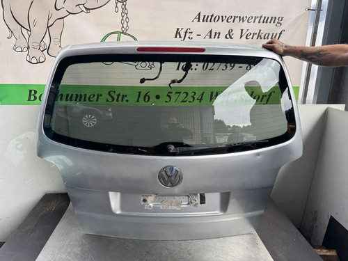 Heckklappe touran silber - vw, 1t