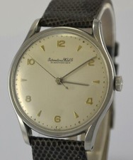 Vintage IWC Schaffhausen - Herrenuhr Handaufzug Edelstahl