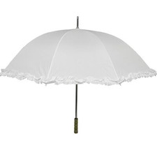 XXL Chauffeur Schirm weiß