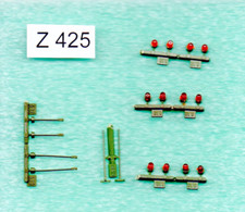 Konvolut Z 425  ROCO H0 12 Rundumleuchten Bundeswehr NATO Warnleuchten Gelblicht