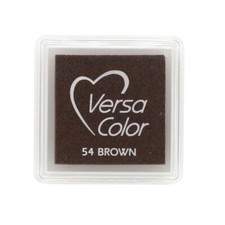 Stempelkissen versacolor brown - stempelkissen,
