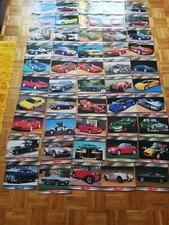 50 Stück Atlas Verlag Sammelkarten Dream Cars - Sportwagen 