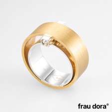 Exklusiver Bicolor-Ring mit