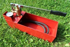 OK 50 Abdrückpumpe Prüfpumpe 12l Tank 50bar Druck