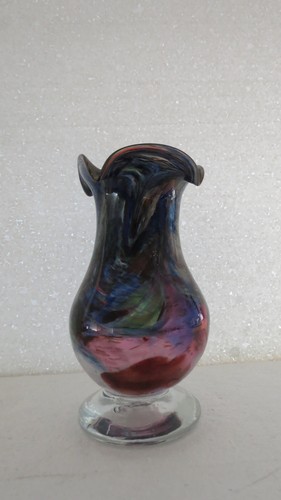 Massive glas vase - massive,