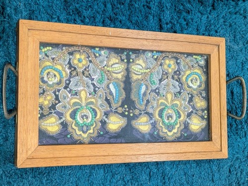 Perlenstickerei bild antik - antik, im