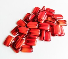 36 BÖHMISCHE GLAS PERLEN