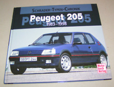 Schrader-Typen-Chronik | Peugeot 205 / 205 GTi | Infos, Daten und Bilder
