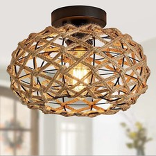 Deckenleuchten rattan - ,