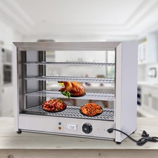 4 Etagen Warmhaltevitrine