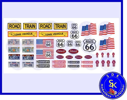 Truck aufkleber decals usa - truck,