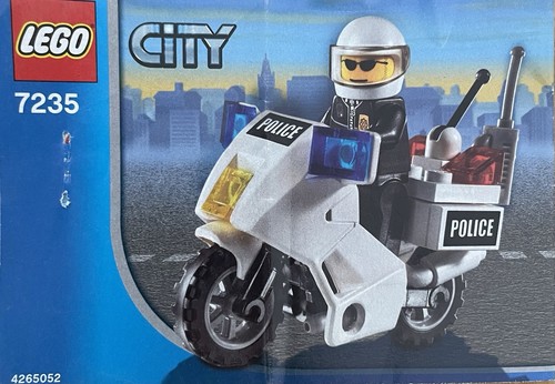 Lego city 7235 - 7235, polizeimotorrad