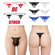 DE Herren String Wetlook Thong