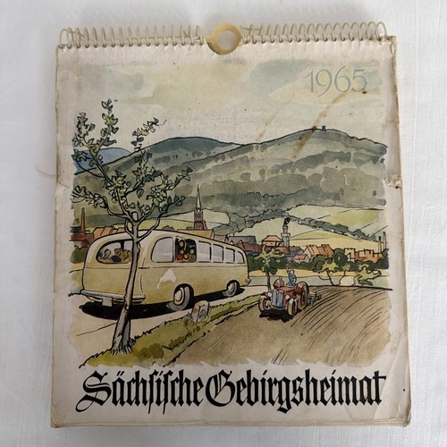 Ddr kalender 1965 - ddr,